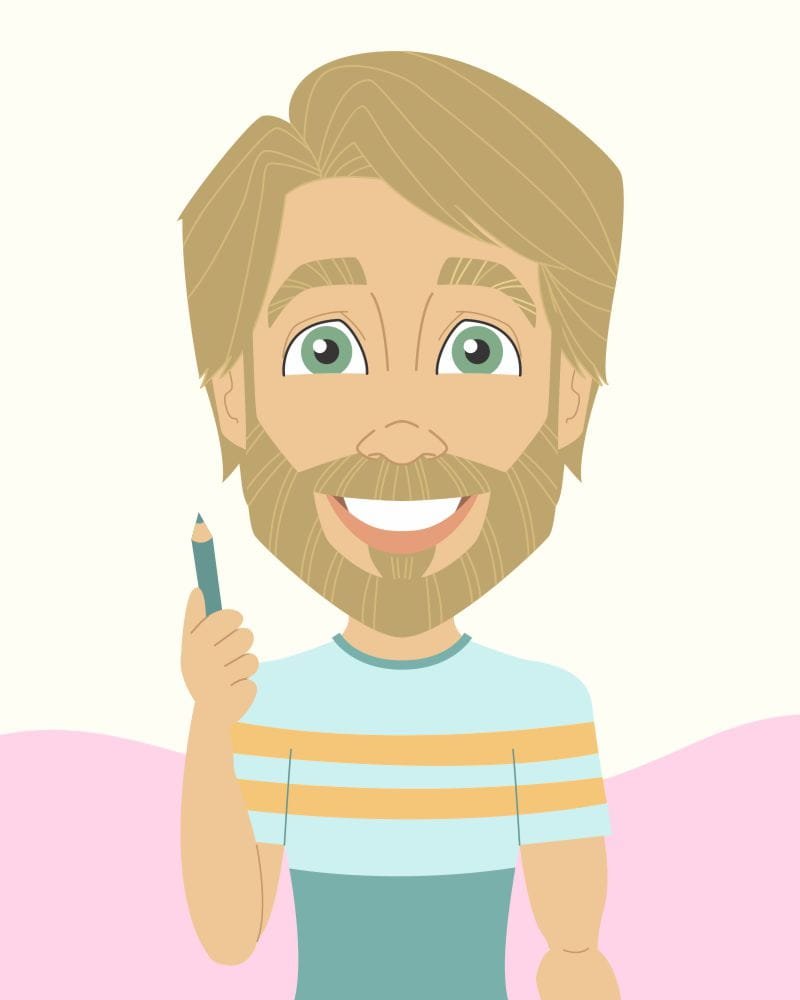 Andy en caricatura